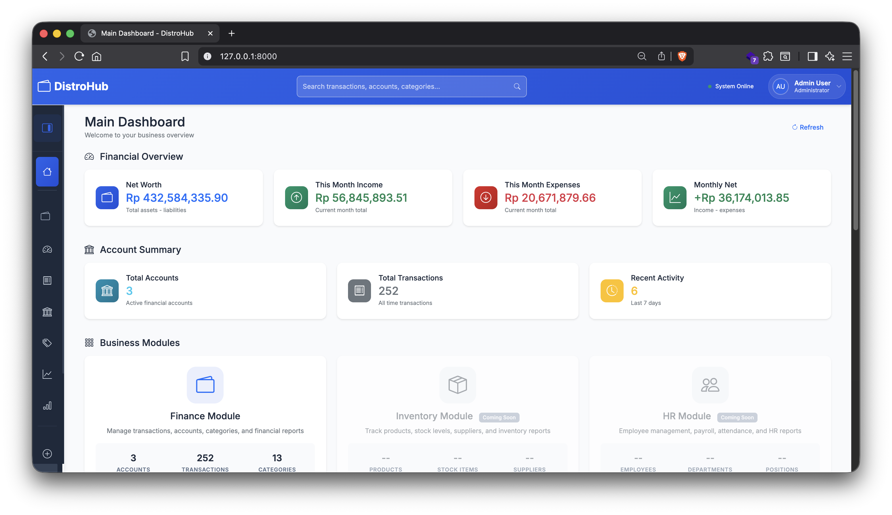 Distrohub screenshot 1